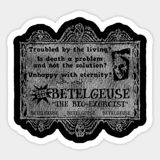 The Bio - Exorcist Vintage Sticker